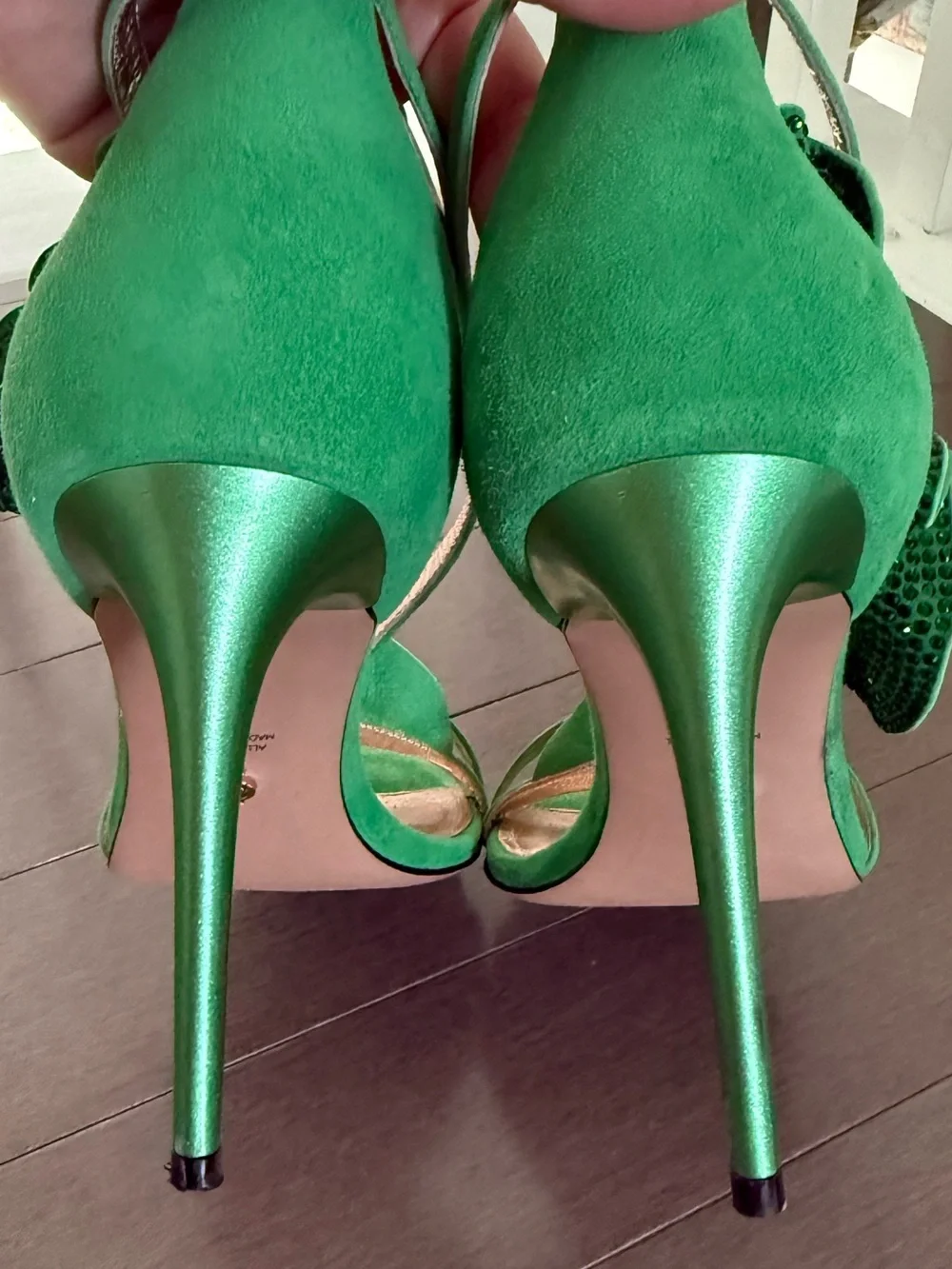 Cynthia Richard Florence Emerald Green Sandal